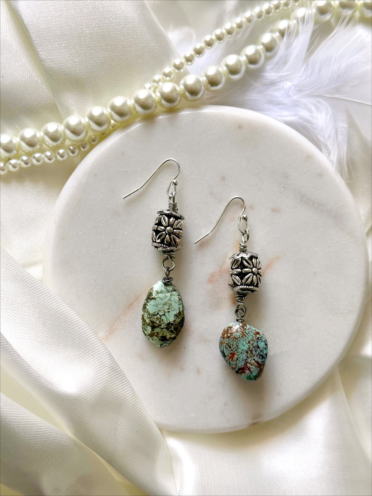 Antique Turquoise Earrings